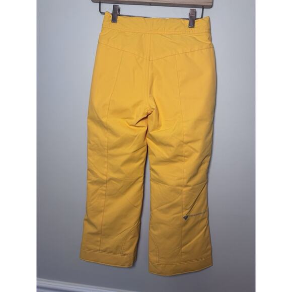 Obermeyer Brooke Pant - Girls Ski Snow Pants Size S (8) In Mango Yellow - Picture 4 of 16
